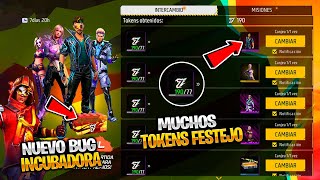 RAPIDO 4 ASPECTOS GRATIS CONSIGUE MUCHOS TOKENS FESTEJO 7 ANIVERSARIO FREEFIRE BUG INCUBADORA GRATIS [upl. by Eirrac]