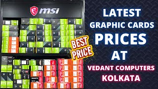 Graphics Cards Prices at Vedant Computers in Kolkata  GPU Prices Update [upl. by Cecil]