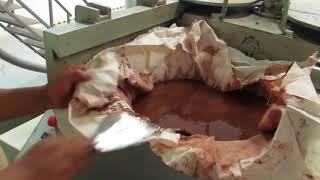 How Cocoa Butter is Extracted from Cocoa Paste [upl. by Nager867]