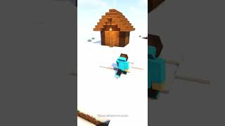 Minecraft Powdered Snow Trap❄ [upl. by Anirtik511]