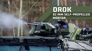 DROK 82 mm selfpropelled mortar [upl. by Jerrome]