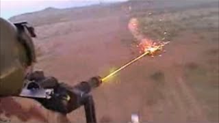 Helicopter Minigun in Action Firing Shooting Training Video Chopper Gunships Dillon M134 Gatling Gun [upl. by Layap]