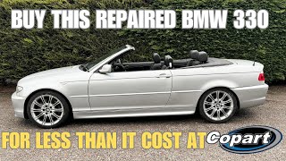 REPAIRING AN ABANDONED DVLA SEIZED BMW 330 SPORT [upl. by Formica385]