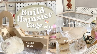 Building a Cozy Hamster Home 🏠🐹  Relaxing DIY Cage Building Adventure [upl. by Paris]