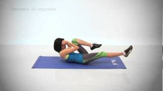 6 Abdominales bicicleta [upl. by Anirbys]