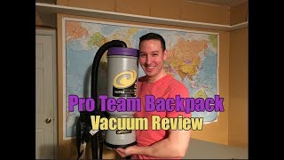 ProTeam Backpack Vacuum Review  Pros amp Cons [upl. by Wertheimer]