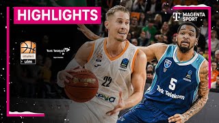 ratiopharm ulm  Türk Telekom Ankara  BKT EuroCup  MAGENTA SPORT [upl. by Ahseat]