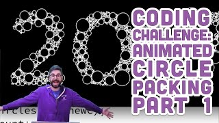 Coding Challenge 501 Animated Circle Packing  Part 1 [upl. by Ailecara]