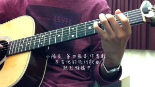 吉他譜 盧廣仲  校園歌手cover 微抓 [upl. by Dranyar467]