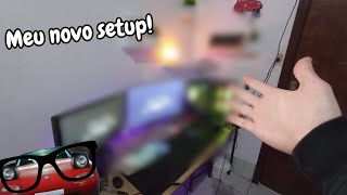 ESSE É O MEU NOVO SETUP GAMER [upl. by Oruasi]