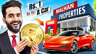 I became a Property Dealer to turn Rs1 into a Car 😍 [upl. by Yekcor]