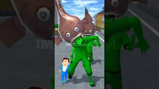 Attack by zombie monkfish😅 sakuraschoolsimulator [upl. by Layton]