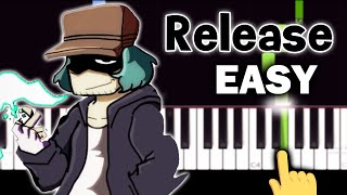 Friday Night Funkin VS GARCELLO  Release  EASY Piano tutorial [upl. by Kostival]