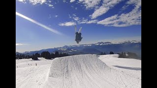 SNOWPARK Chamrousse 2020 SKI France [upl. by Illek]