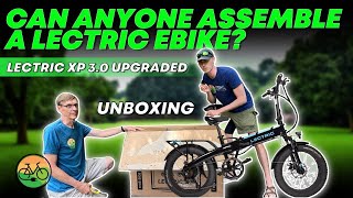 Can ANYONE Assemble a Lectric Ebike Upgraded Lectric XP 30 Unboxing [upl. by Herald147]