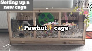 Setting up the PAWHUT cage [upl. by Berey]