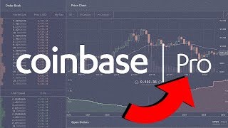 Coinbase Pro  GDAX  Trading Interface Overview [upl. by Auqinimod]