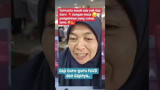 Miris mendengar melihat gaji guru 😭😭😭 semoga selalu di berikan keberkahan aamiin [upl. by Creamer450]