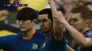 Westerlo  STVV Goals amp Highlights PES 21 GAMEPLAY [upl. by Aliuqehs]