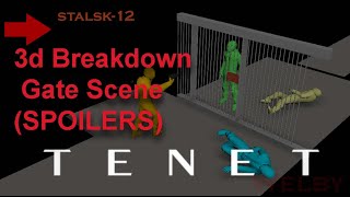 TENET  Gate Scene  3D Breakdown with Theory [upl. by Jessamyn]