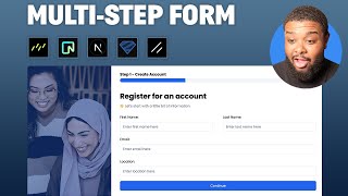 Lets Build a MultiStep Form with NextAuth Drizzle ORM Neon and Nextjs [upl. by Edlihtam]