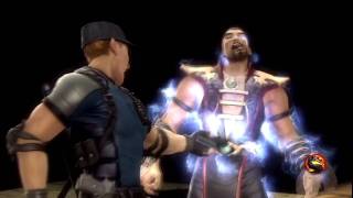 Mortal Kombat 9  Strykers Fatality HD [upl. by Eenahc]