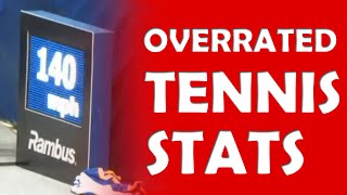 Overrated Tennis Stats  TENNIS ANALYTICS [upl. by Johnsson974]