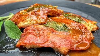 Saltimbocca alla Romana  so viel Geschmack mit wenig Zutaten  Westmünsterland BBQ [upl. by Madonna267]