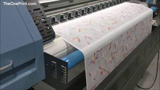 Sublimation Printer Digital Textile Printing Machine Transfer Paper Printer [upl. by Halian]