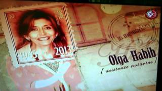 IN MEMORIAM TELEVISA 2013  DANIELA ROMO  TU ESTAS AQUI [upl. by Mart654]