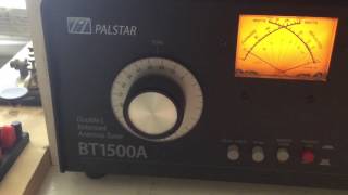 Palstar BT1500A amateur radio antenna tuner review [upl. by Einhoj569]