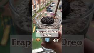 Frappé de Oreo y Café ☕️  Shorts [upl. by Nace950]