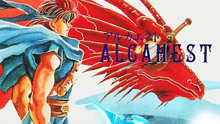 ALCAHEST lets play retro decouverte chapitre 1 le chevalier dragon noir [upl. by Guntar]