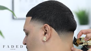 Step By Step How To Taper Fade Your Own Hair [upl. by Mallis]