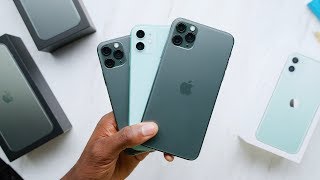 Unboxing Every Green iPhone 11 [upl. by Elmina]