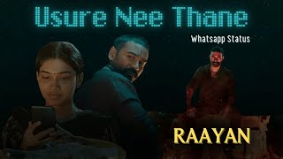 Usure Nee Thane  Whatsapp Status  Piano Version  Raayan  A R Rahman  Dhanush  MS Dharani [upl. by Ddarb]