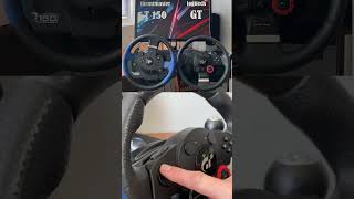 Logitech GT vs Thrustmaster T150 [upl. by Natka821]