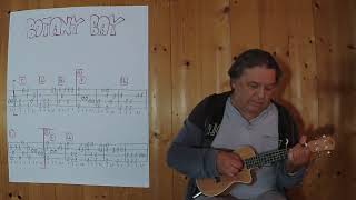 UKULELE Lesson  553 THE SHORES OF BOTANY BAY Irish Traditional [upl. by Ribble]