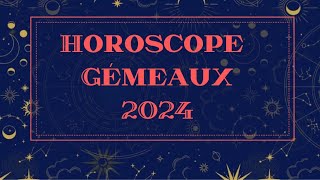 HOROSCOPE GÉMEAUX 2024 par Décan et par Ascendant [upl. by Laris]