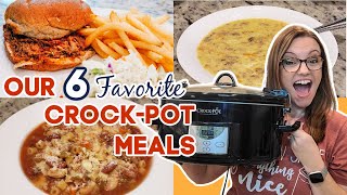 🌟 THE BEST OF 🌟 CROCKPOT RECIPES  OUR FAMILYS FAVORITE SLOW COOKER DINNERS  WHATS FOR DINNER [upl. by Itsym473]