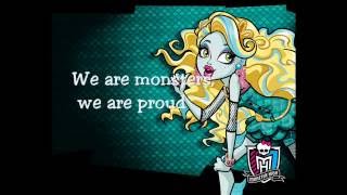 Monster High  We are monsters Lyrics [upl. by Claude]