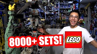 Massive LEGO Collection with 8200 Sets amp 15000 Minifigs DuckBricks [upl. by Eugatnom]