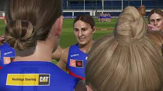 AFLW 2024 Premiership Week 4 West Coast Eagles VS Brisbane Lions [upl. by Fein]