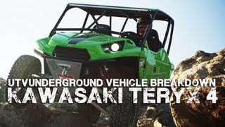 UTVUnderground Vehicle BREAKDOWN Kawasaki Teryx 4 [upl. by Trici]