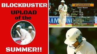 Azharuddin Batting for the LAST TIME in Test Cricket  Azhars Last Test Innings  Bangalore 2000 [upl. by Daus861]