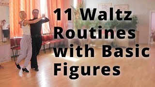 11 Waltz Routines you should try  Basic Figures [upl. by Behlau]