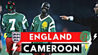 England vs Cameroon 32 All Goals amp Highlights  1990 World Cup [upl. by Donadee904]