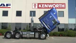 How to tilt a Kenworth K200 cabin [upl. by Htinek117]