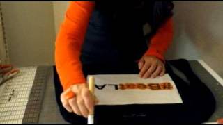 How to Make an Easy Freezer Paper Stencil TShirt Day 1 [upl. by Ieso]