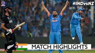 ICC World Cup 2023  India vs New Zealand  Full Highlights 2023  IND VS NZ 2023 [upl. by Matthias]